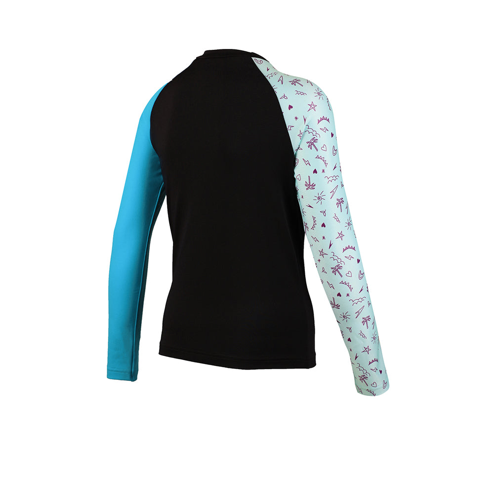 SPEEDO Splash & Learn 2.0 Long Sleeve Boys Rashguard
