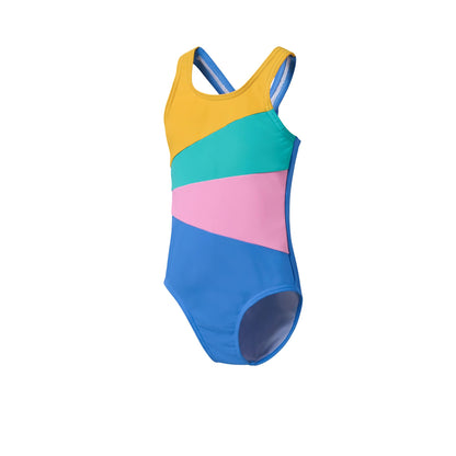 SPEEDO Printed Radiating Splice Girls Swimsuit - Supersports Thailand