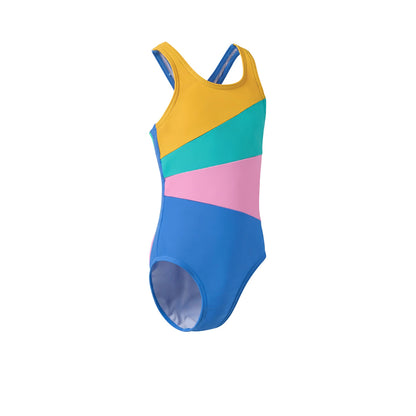 SPEEDO Printed Radiating Splice Girls Swimsuit - Supersports Thailand