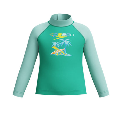 SPEEDO Long Sleeve Print Boys Rashguard - Supersports Thailand