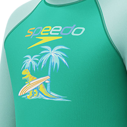 SPEEDO Long Sleeve Print Boys Rashguard - Supersports Thailand