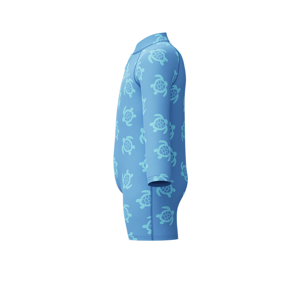 SPEEDO Printed Long Sleeve Zip Boys Swimsuit - Supersports Thailand Supersports Thailand