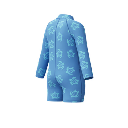SPEEDO Printed Long Sleeve Zip Boys Swimsuit - Supersports Thailand