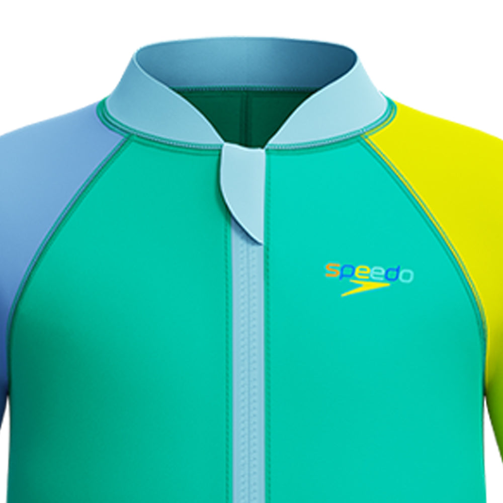 SPEEDO Long Sleeve Zip Boys Swimsuit - Supersports Thailand Supersports Thailand