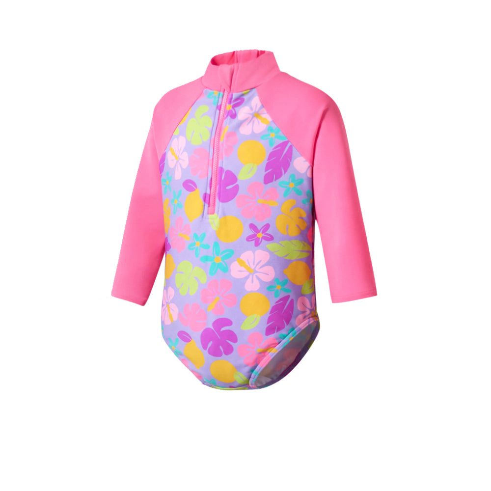 SPEEDO Colorful Long-Sleeve Girls Swimsuit - Supersports Thailand