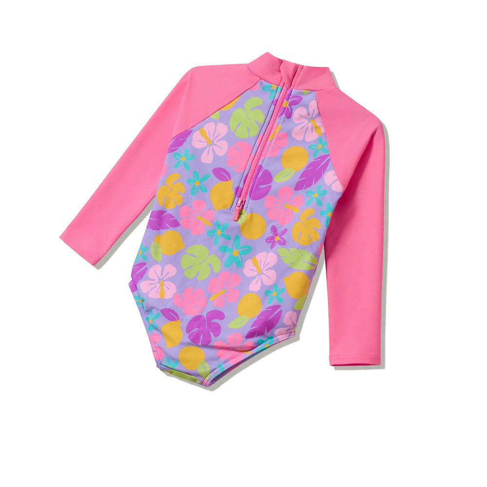 SPEEDO Colorful Long-Sleeve Girls Swimsuit - Supersports Thailand