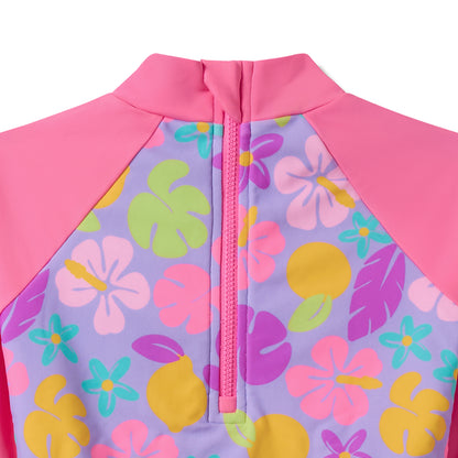 SPEEDO Colorful Long-Sleeve Girls Swimsuit - Supersports Thailand
