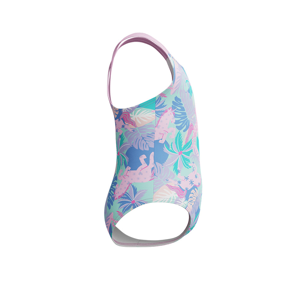 SPEEDO Print Cross Back Girls Swimsuit - Supersports Thailand Supersports Thailand