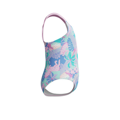 SPEEDO Print Cross Back Girls Swimsuit - Supersports Thailand