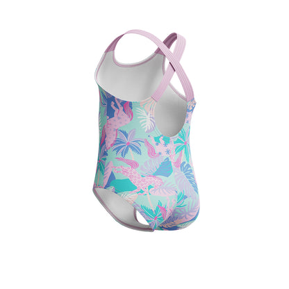 SPEEDO Print Cross Back Girls Swimsuit - Supersports Thailand