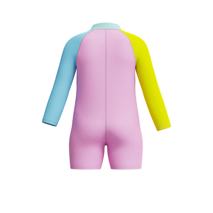 SPEEDO Long Sleeve Zip Girls Swimsuit - Supersports Thailand