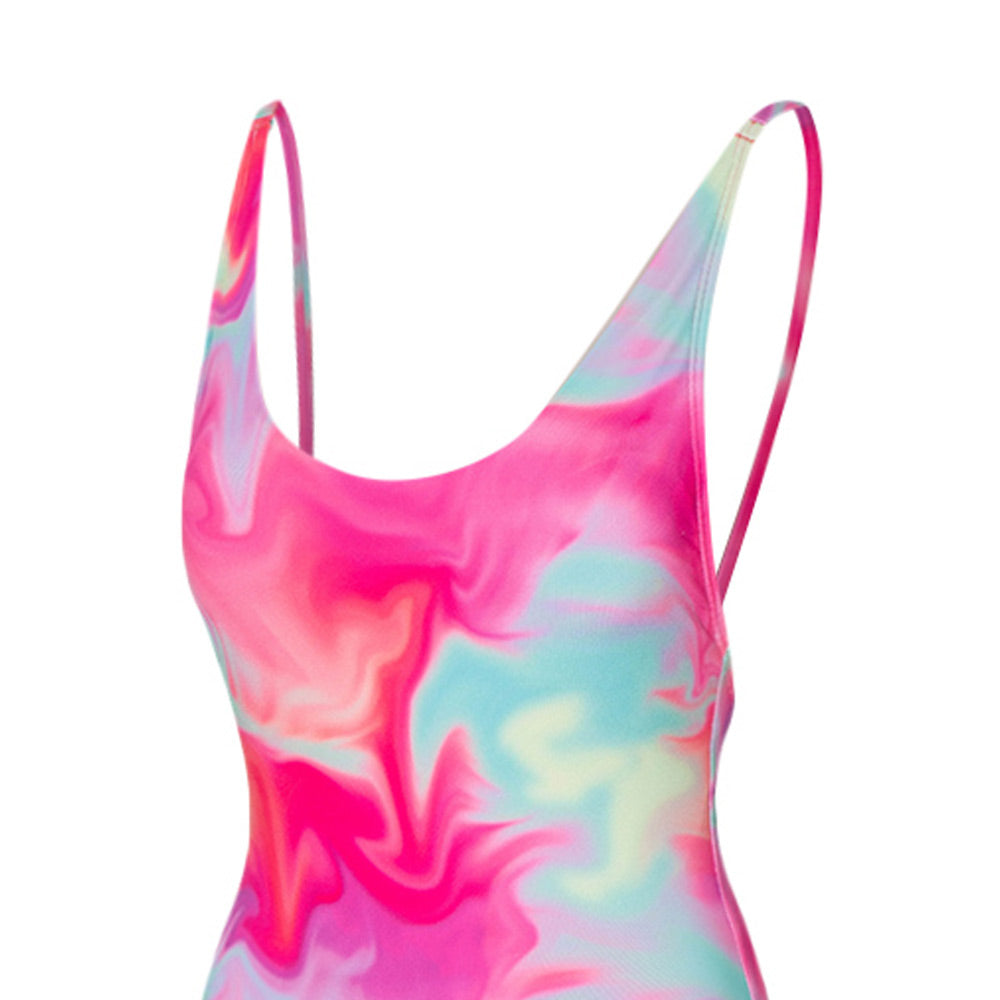 SPEEDO FLU3NTE Printed Convertible ชุดว่ายน้ำผู้หญิง