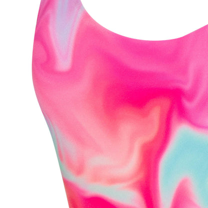 SPEEDO FLU3NTE Printed Convertible ชุดว่ายน้ำผู้หญิง