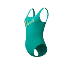 SPEEDO Logo Square Back ชุดว่ายน้ำผู้หญิง
