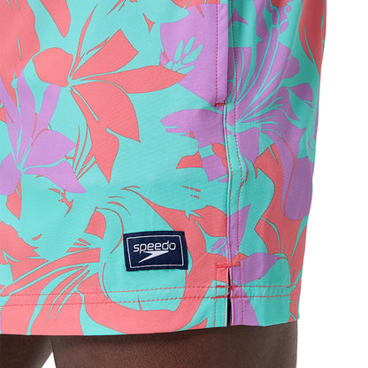 SPEEDO Print Redondo Edge Volley 14" กางเกงว่ายน้ำขาสั้นผู้ชาย