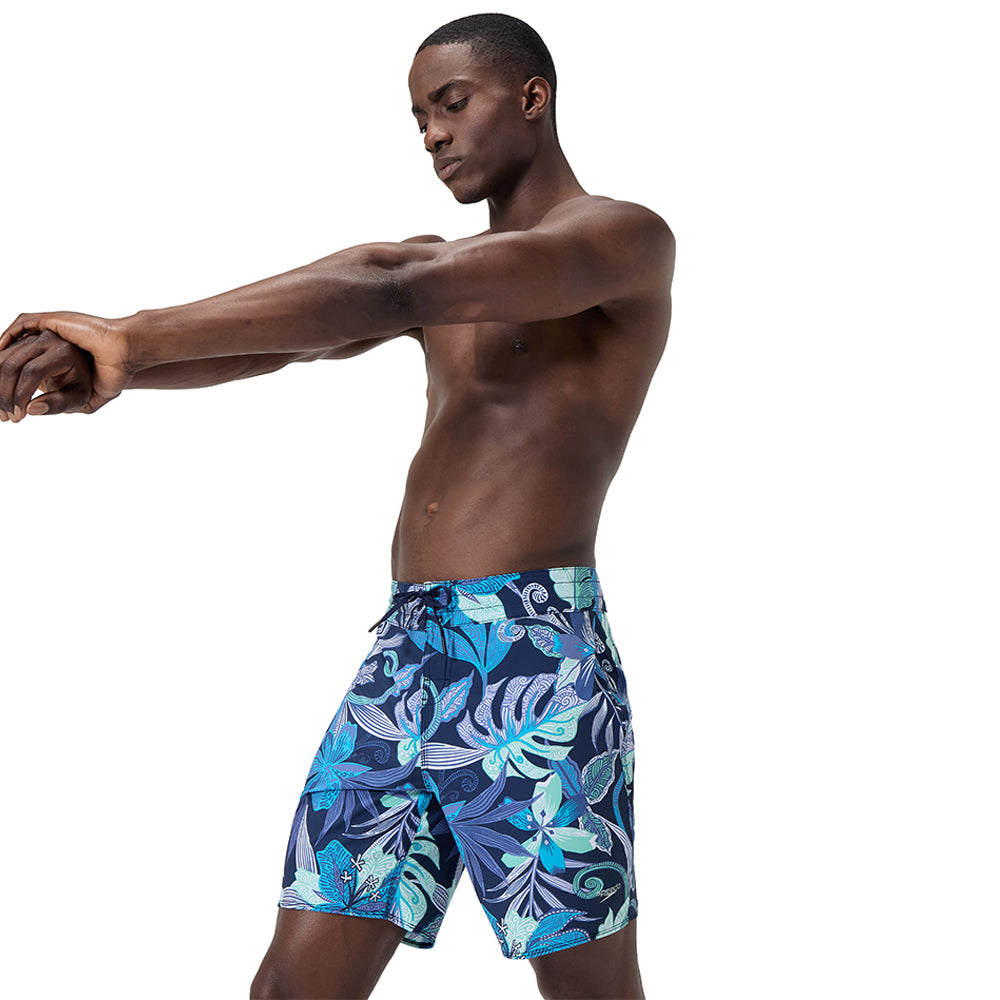 SPEEDO the Lookout Print Boardshort 18" กางเกงว่ายน้ำขาสั้นผู้ชาย