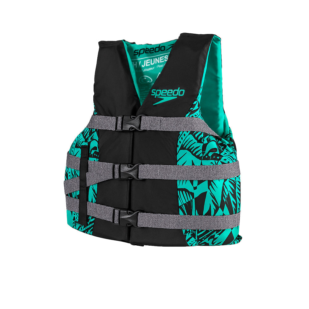 SPEEDO Youth Nylon PFD Kids Life Jacket