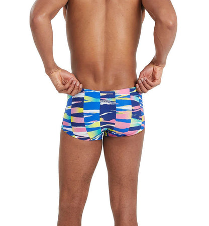 SPEEDO Allover 17cm Brief Men's Swim Shorts - Supersports Thailand