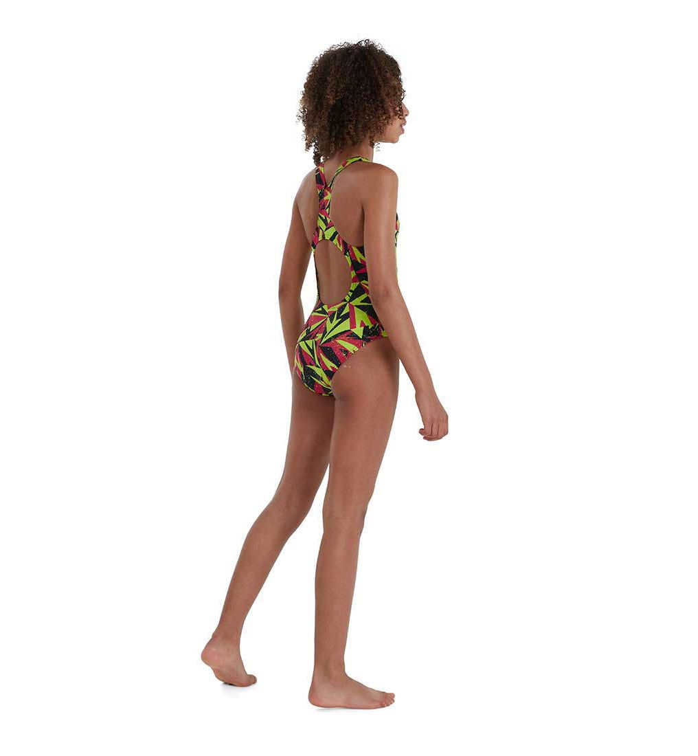 SPEEDO HyperBoom Logo Medalist Girls Swimsuit - Supersports Thailand