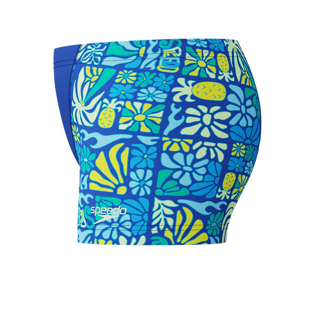SPEEDO Printed V-Cut Aquashort Boys Swim Shorts - Supersports Thailand Supersports Thailand