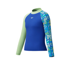 SPEEDO Printed Long Sleeve Boys Rashguard - Supersports Thailand