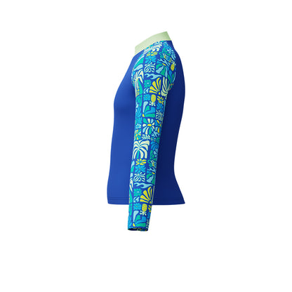 SPEEDO Printed Long Sleeve Boys Rashguard - Supersports Thailand
