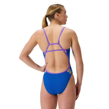 SPEEDO Solid Tri Back Women's Swimsuit - Supersports Thailand