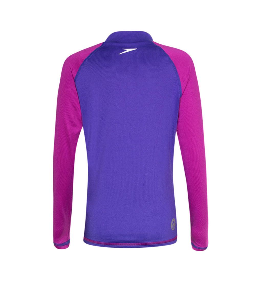 SPEEDO Essential Long Sleeve Girls Rashguard - Supersports Thailand Supersports Thailand