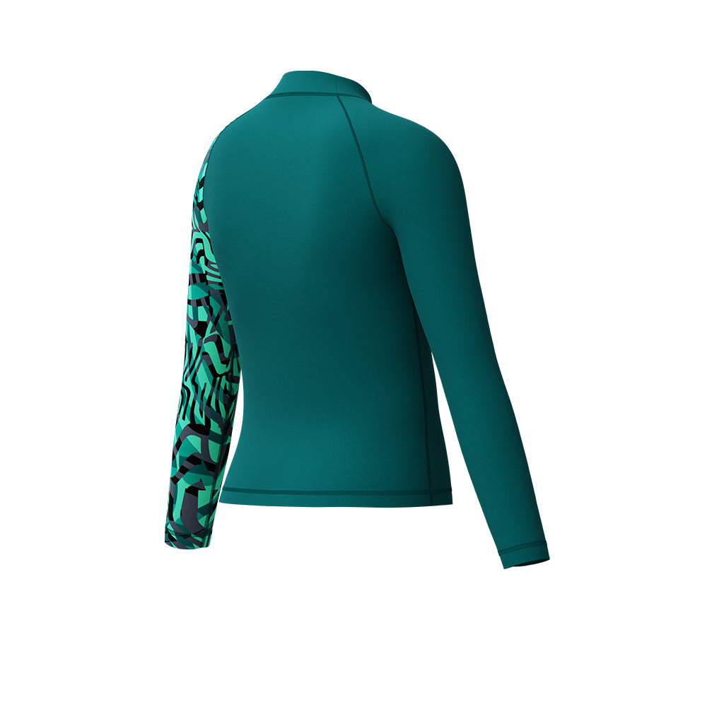 SPEEDO Printed Long Sleeve เสื้อรัชการ์ดเด็กผู้ชาย