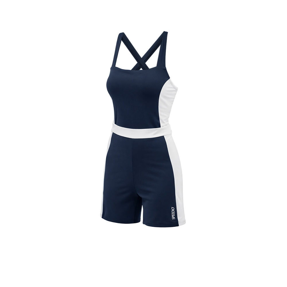 SPEEDO Colourblock Legsuit Women's Swimsuit - Supersports Thailand Supersports Thailand