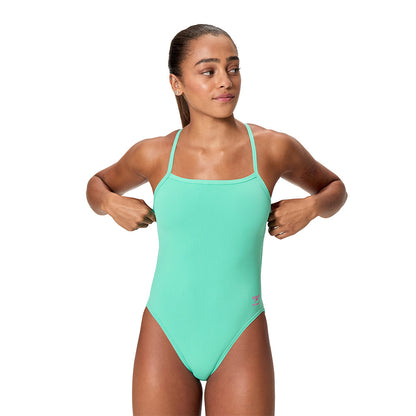 SPEEDO Solid V-Back 2.0 Training Women's Swimsuit - Supersports Thailand