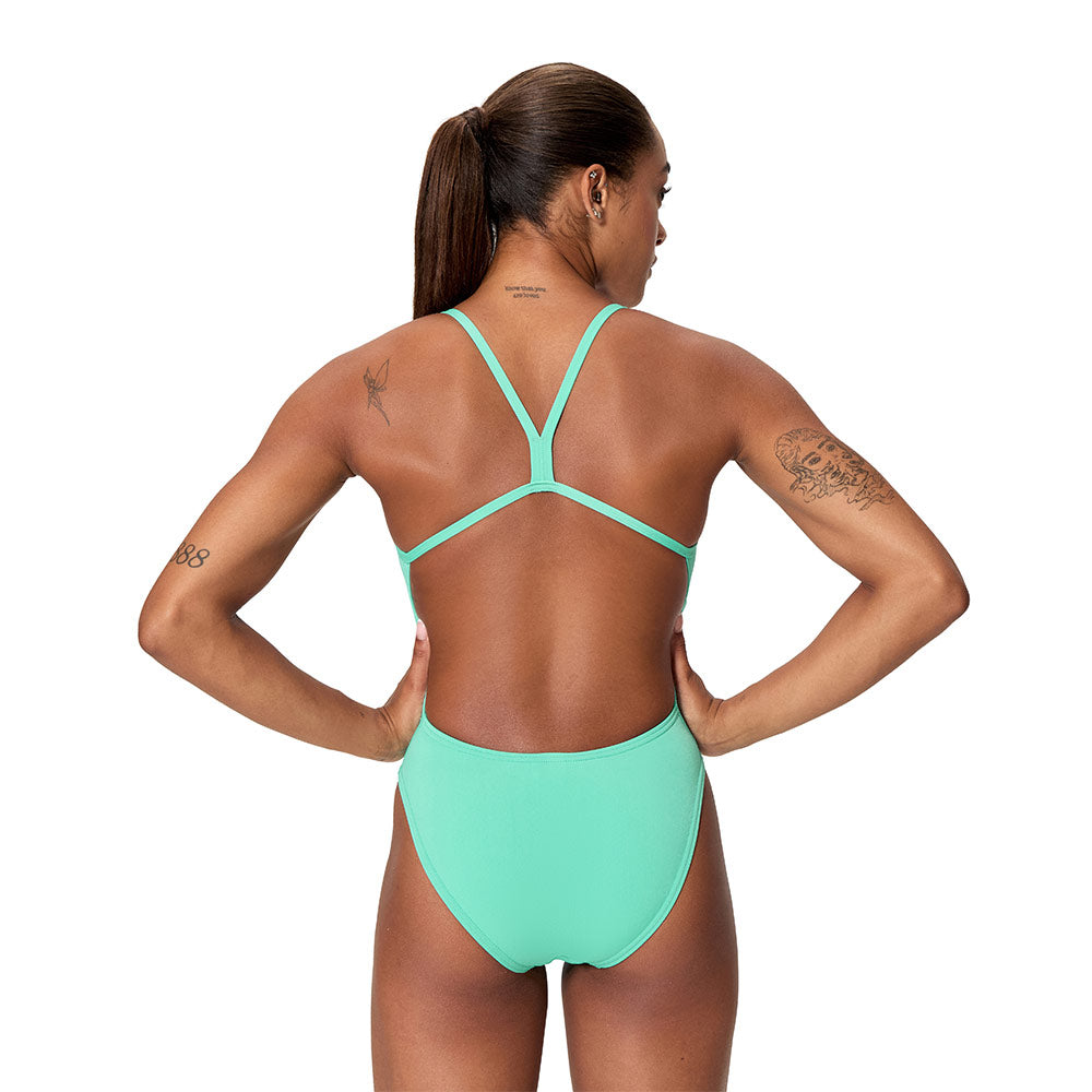 SPEEDO Solid V-Back 2.0 Training Women's Swimsuit - Supersports Thailand Supersports Thailand