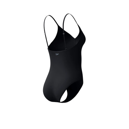SPEEDO Solid V-Neck Women's Swimsuit - Supersports Thailand