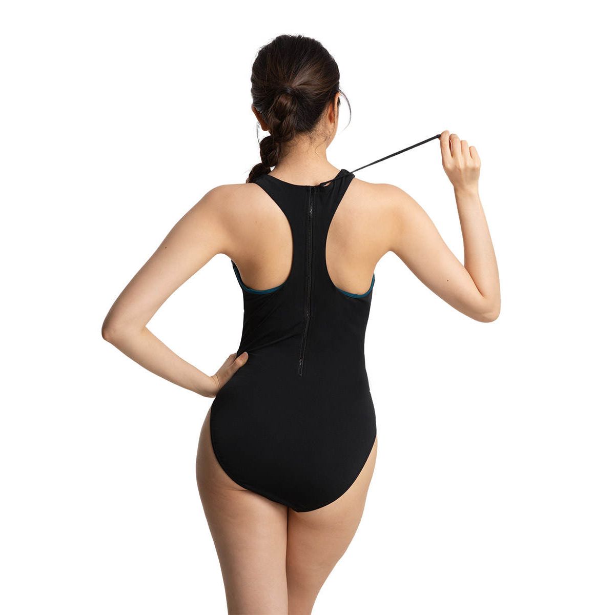 SPEEDO Support Racer Strap One Piece Women's Swimsuit - Supersports Thailand Supersports Thailand