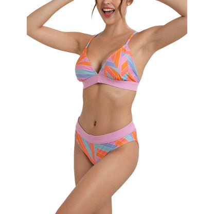 SPEEDO Printed Banded Triangle Two Piece Women's Swimsuit - Supersports Thailand