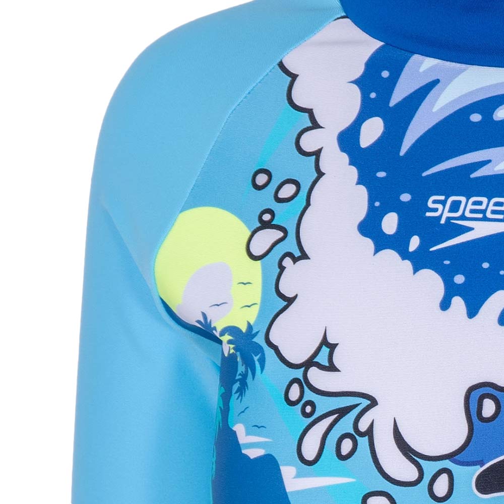 SPEEDO Learn to Swim Sun Protection Boys Rashguard Set - Supersports Thailand