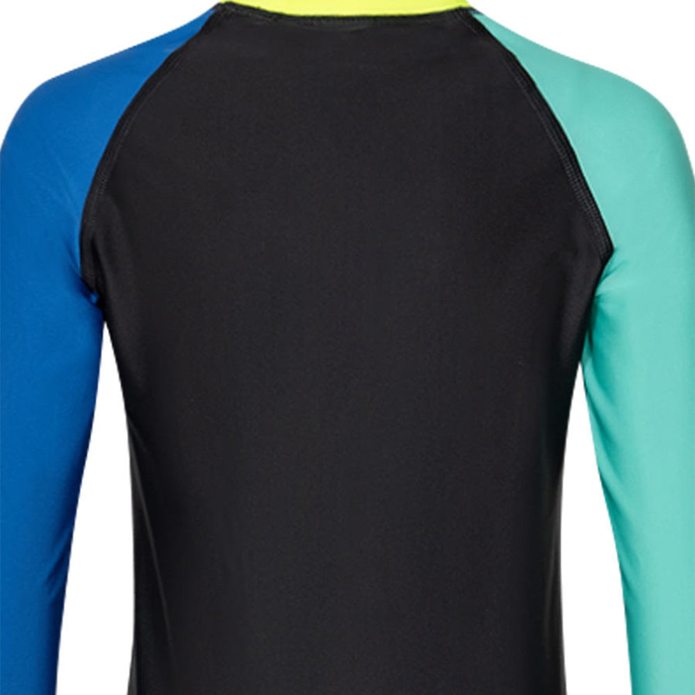 SPEEDO Colourblock Rash Top & Jammer Set Boys Swimsuit