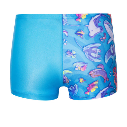 SPEEDO Digital Allover Aquashort Boys Swim Shorts - Supersports Thailand