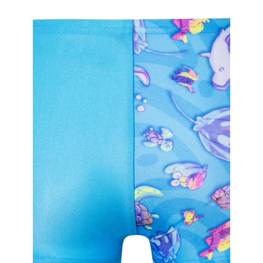 SPEEDO Digital Allover Aquashort Boys Swim Shorts - Supersports Thailand Supersports Thailand
