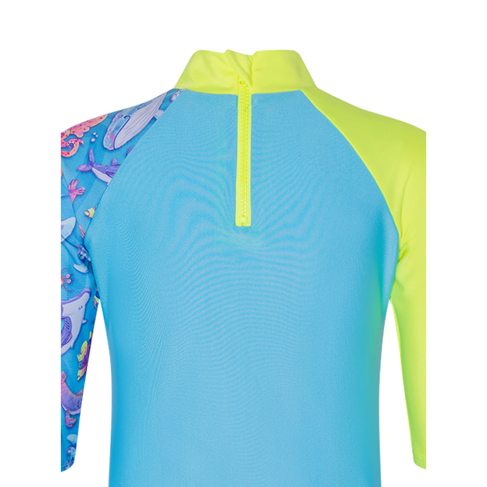 SPEEDO Digital Long Sleeve Boys Rashguard - Supersports Thailand