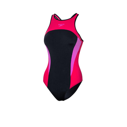 SPEEDO Highneck Splice Crossback ชุดว่ายน้ำผู้หญิง