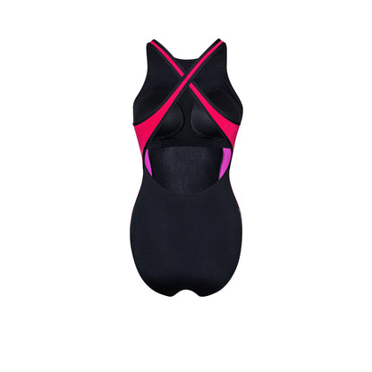 SPEEDO Highneck Splice Crossback Women's Swimsuit - Supersports Thailand