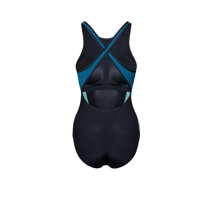 SPEEDO Highneck Splice Crossback Women's Swimsuit - Supersports Thailand