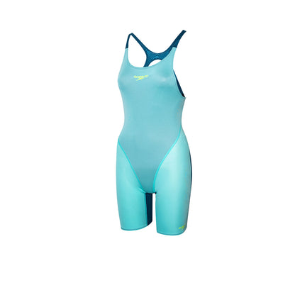 SPEEDO Fastskin Endurance+ Max Openback Kneeskin ชุดว่ายน้ำเด็กผู้หญิง