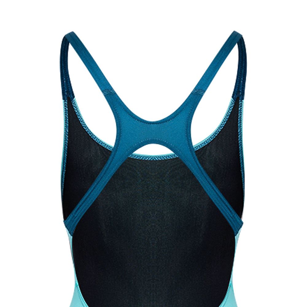 SPEEDO Fastskin Endurance+ Max Openback Kneeskin ชุดว่ายน้ำเด็กผู้หญิง