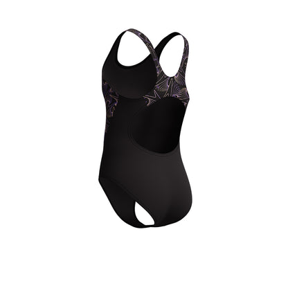 SPEEDO Hyperboom Splice Muscleback One Piece Girls Swimsuit