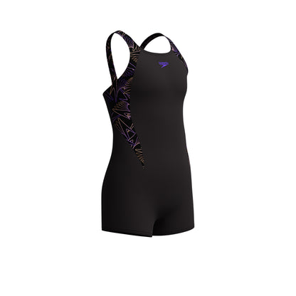 SPEEDO Hyperboom Splice Legsuit Girls Swimsuit