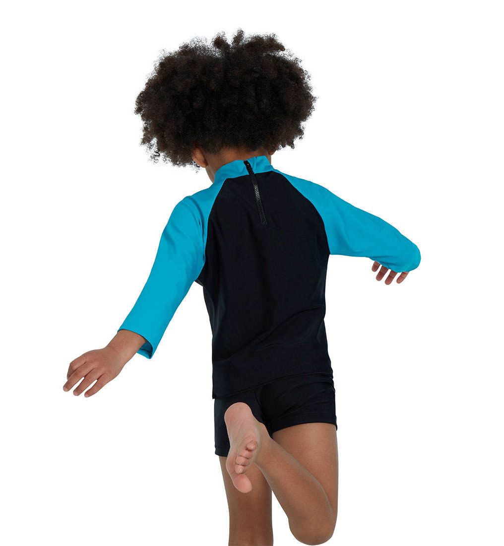 SPEEDO Long Sleeve Printed Rash Top Boys Rashguard - Supersports Thailand Supersports Thailand