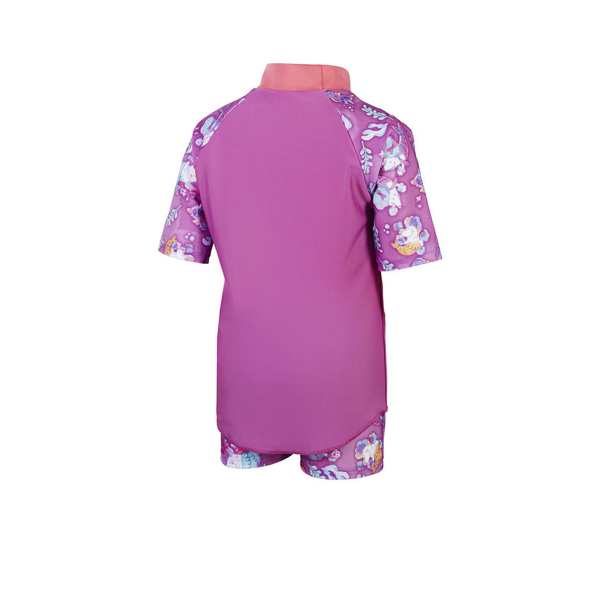 SPEEDO Digital Short Sleeve Rash Top Set Girls Swimsuit - Supersports Thailand Supersports Thailand