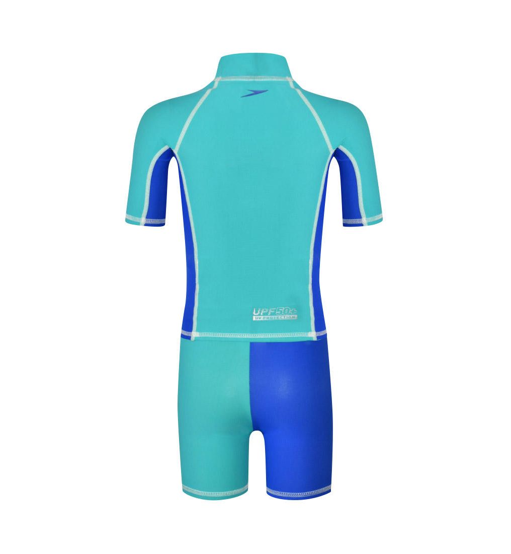 SPEEDO Fashion Rashguard Short Sleeve & Jammer Girls Swimsuit - Supersports Thailand